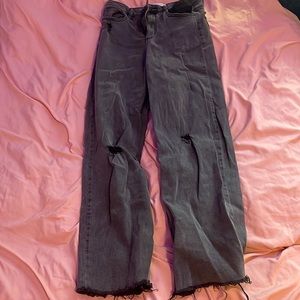 Black baggy jeans